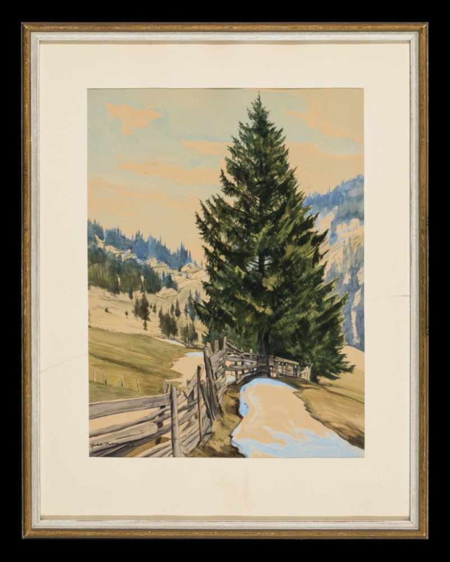Friedrich Iwan. 1889 Kamienna Góra (Niederschlesien) - 1967 Wangen.