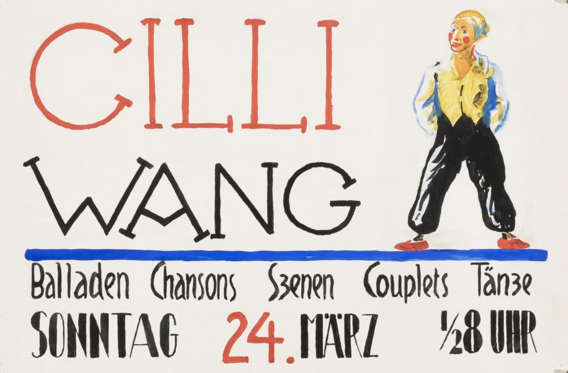 Plakate: Cilli Wang. - Bild 4 aus 4