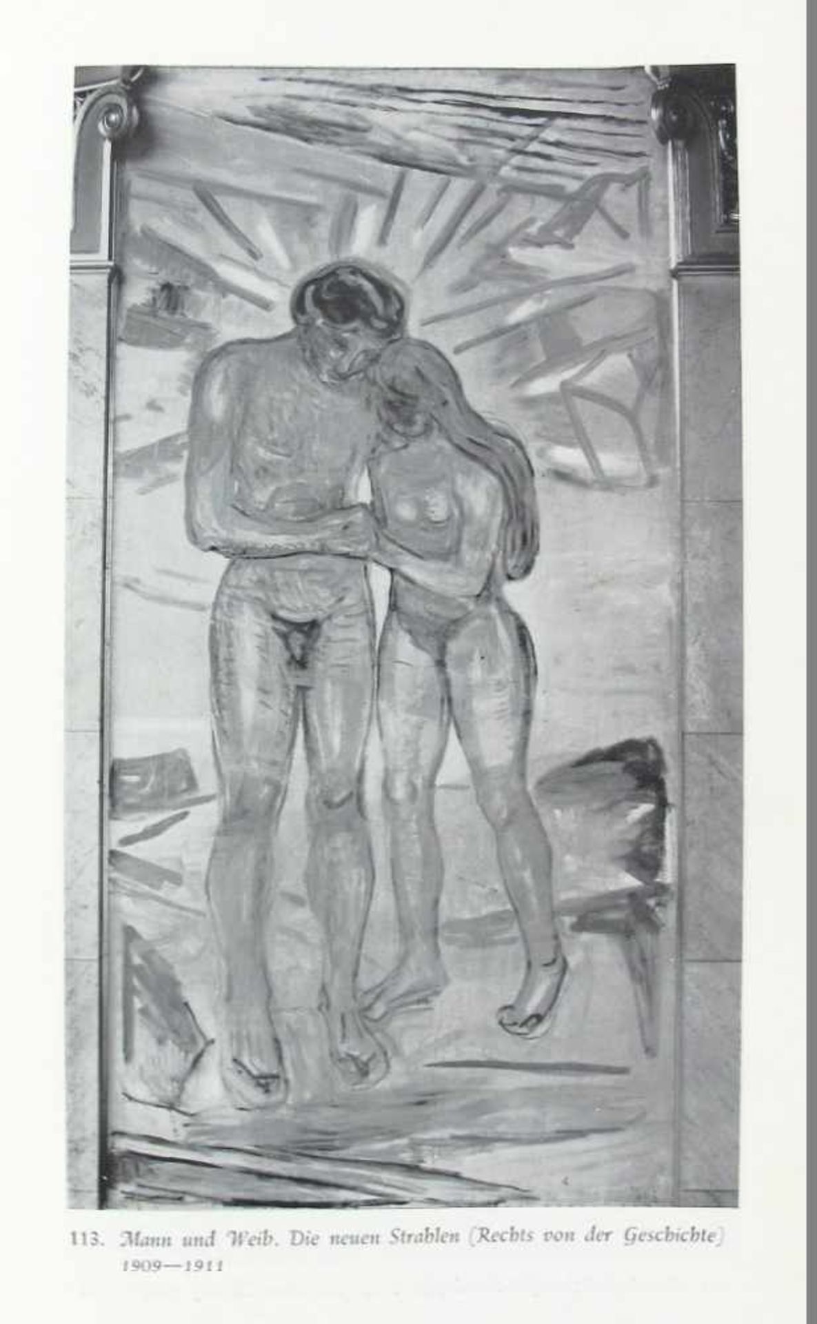 Kunst: Hodin, J(osef) P(aul). Edvard Munch. Der Genius des Nordens. - Bild 2 aus 2