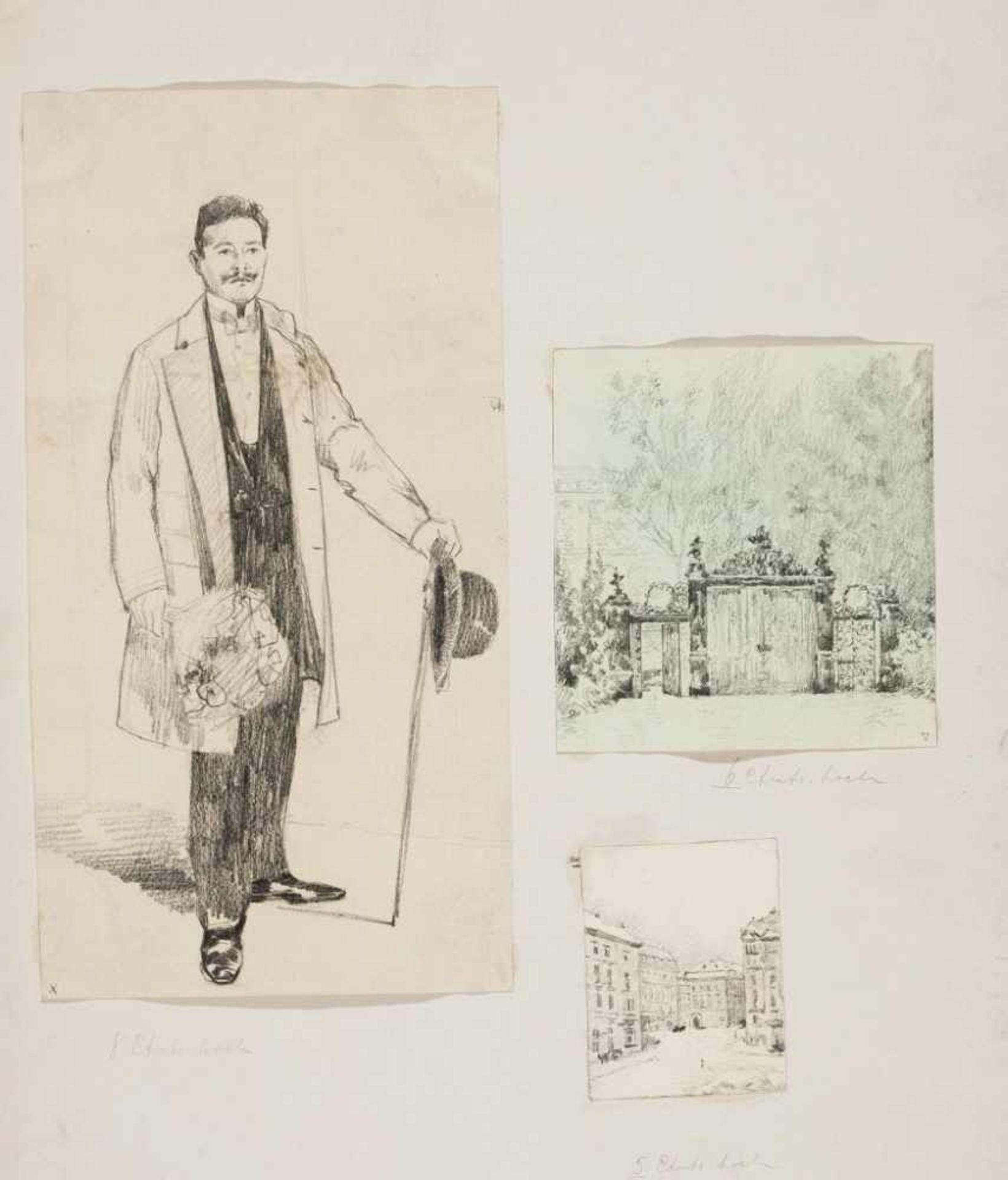 Wiener Zeichner um 1900. - Bild 3 aus 3
