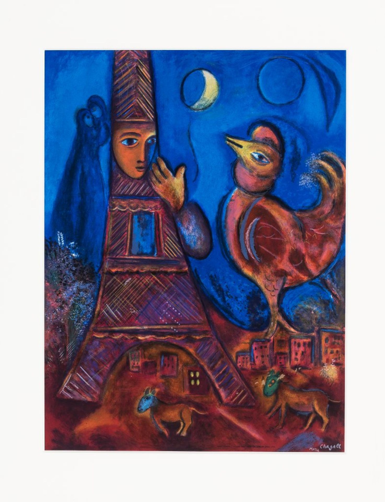 Marc Chagall. 1887 Witebsk - 1985 St. Paul de Vence.