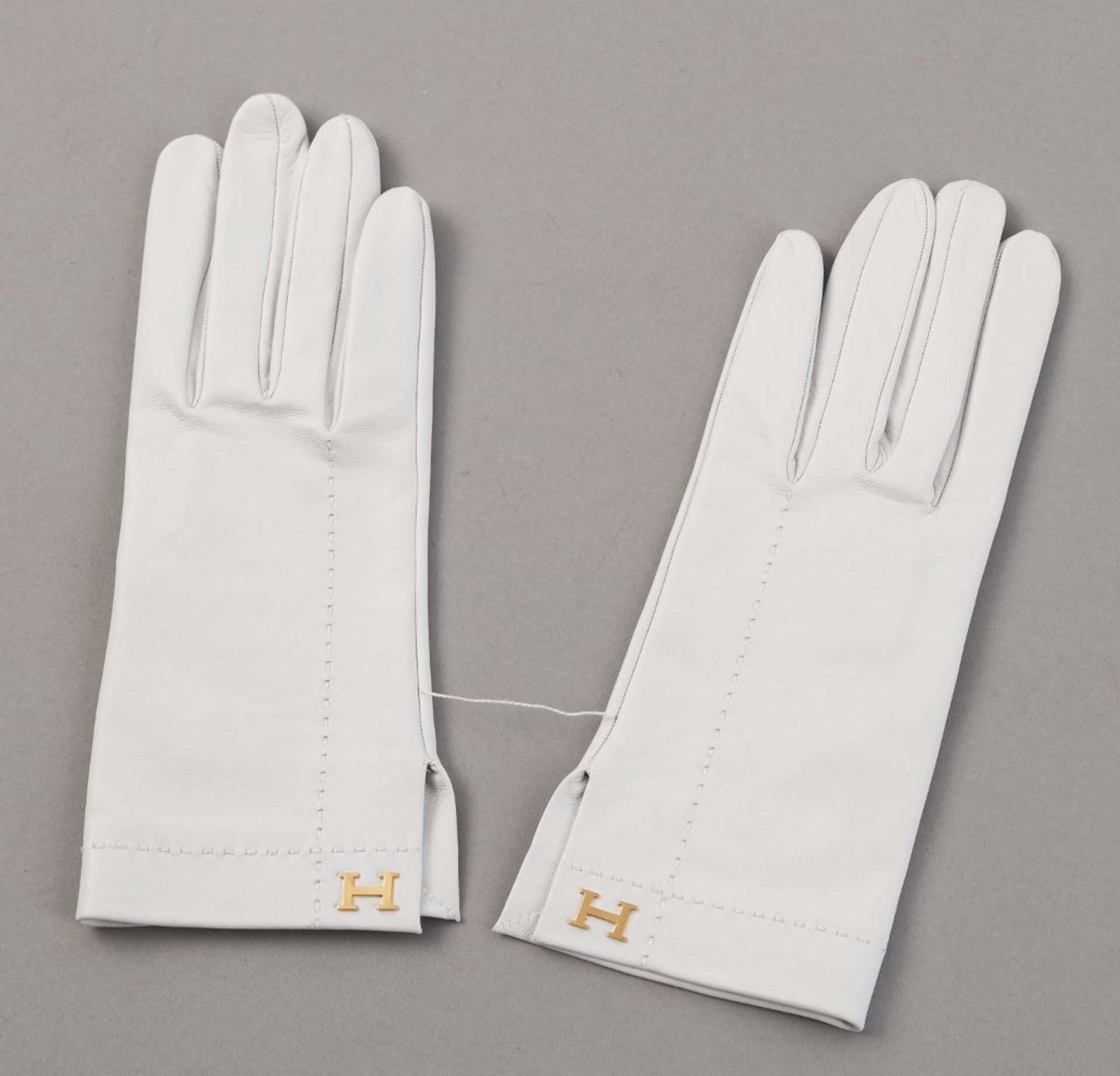 Paar Hermès-Handschuhe.