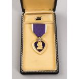 USA: Militärischer Verdienstorden Purple Heart.