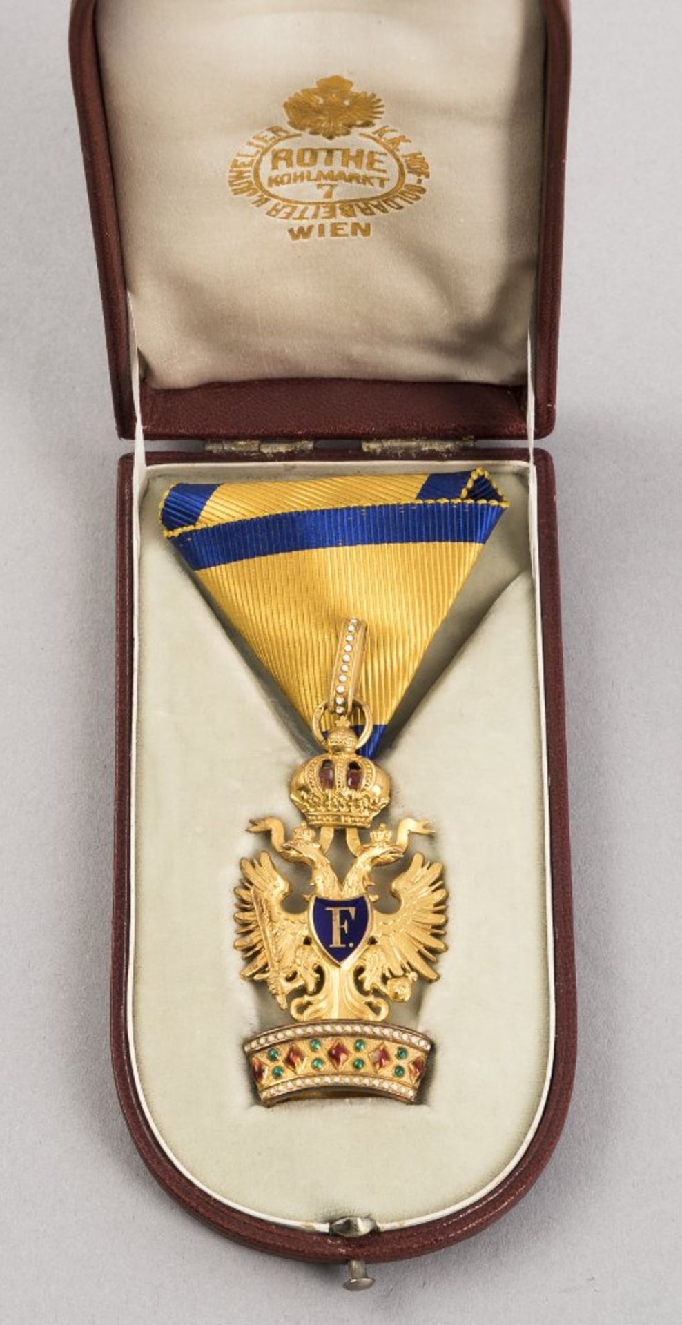 Österreich: Kaiserlicher Orden der Eisernen Krone 1815-1918, - Image 2 of 2