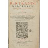 Argentre, Bertrand d'. Commentarii In Patrias Britonum Leges: