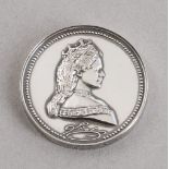 Ungarn: Kaiserin Elisabeth. Silbermedaille,