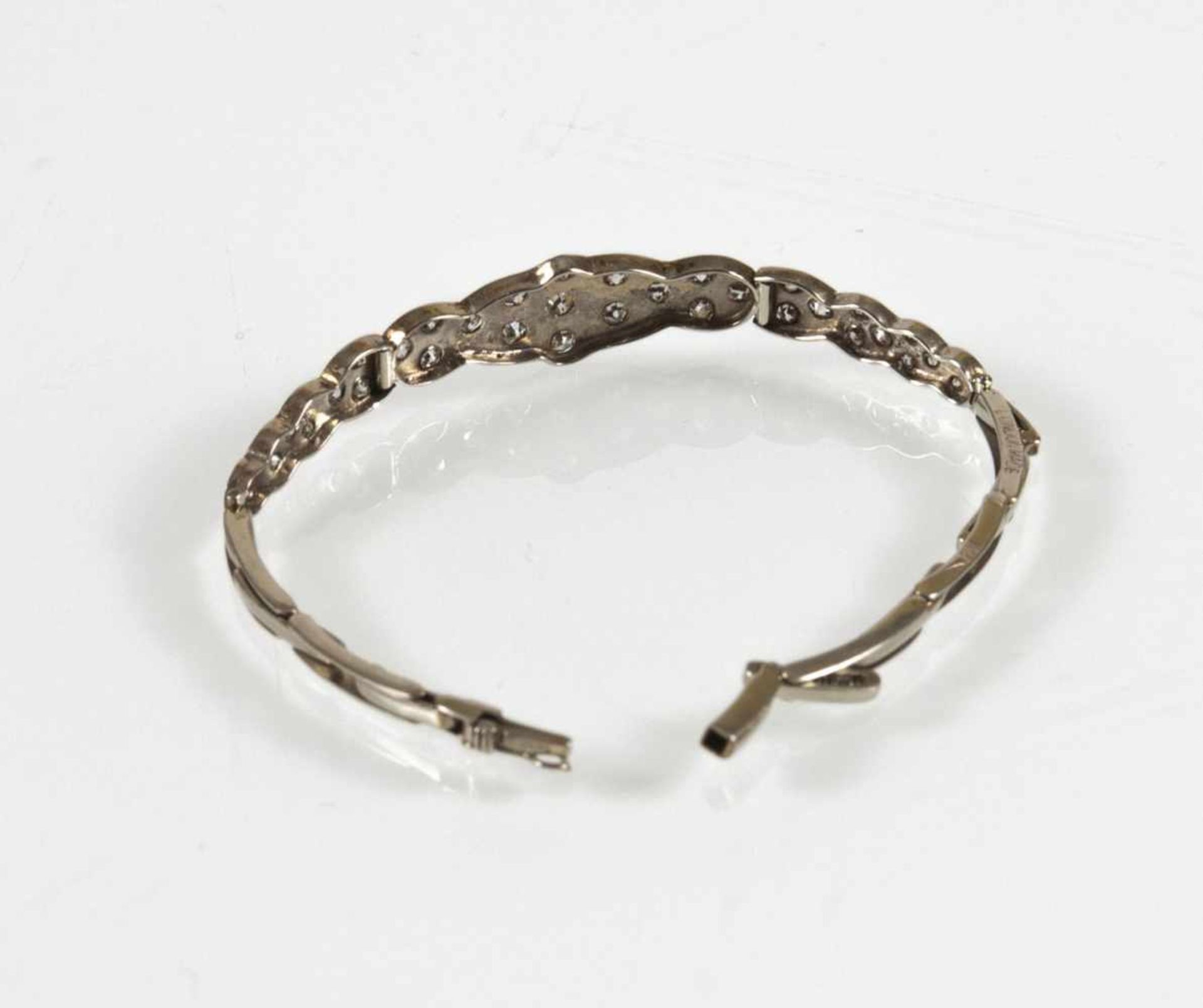 DIAMANTARMBAND, WG, 39 DIA- - Bild 2 aus 4