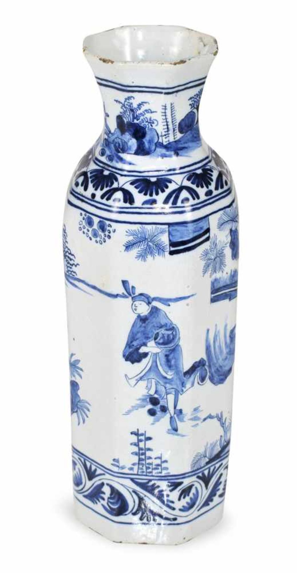 VASE, DELFT, ENDE 17.JH., DE