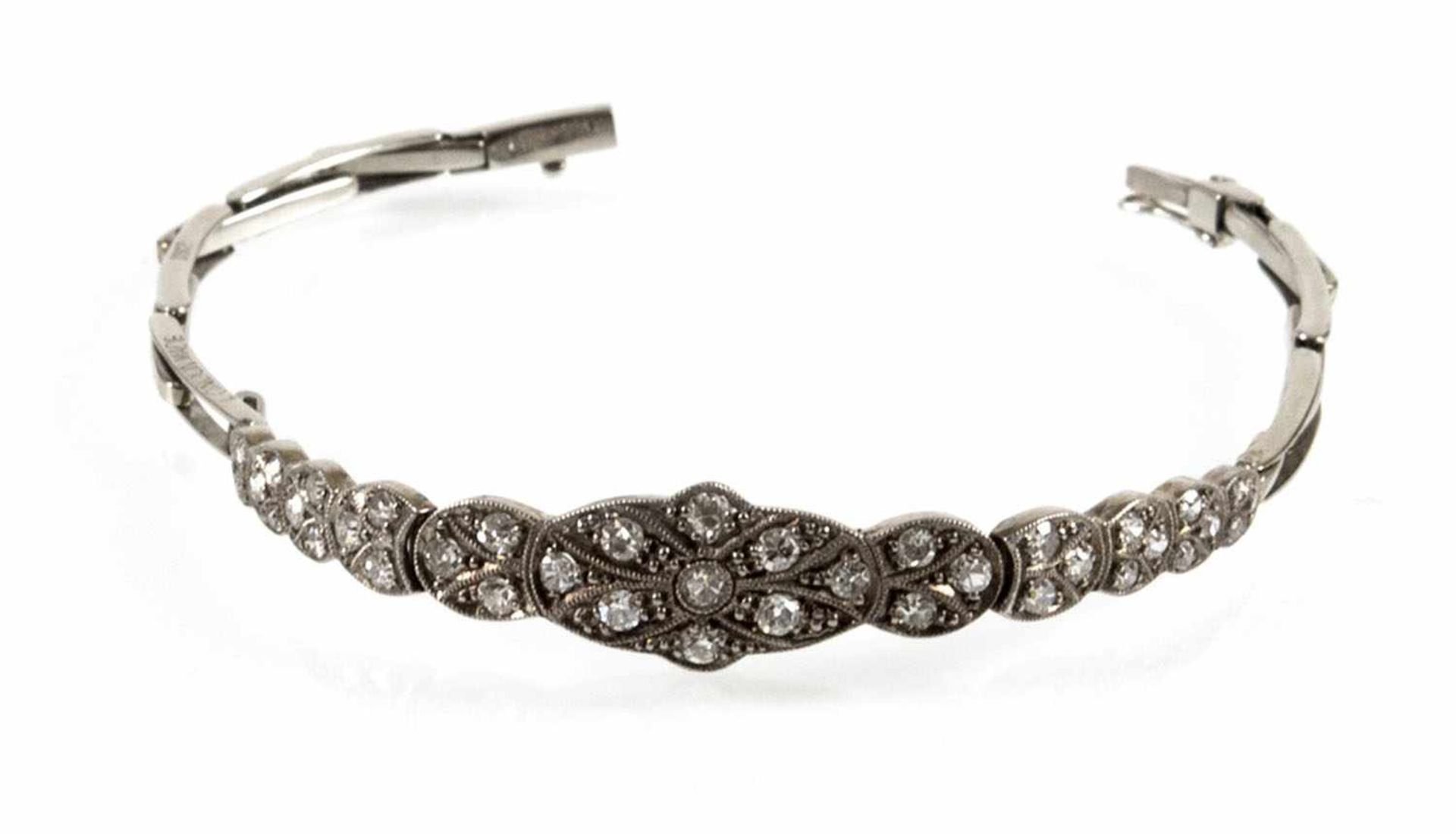 DIAMANTARMBAND, WG, 39 DIA-