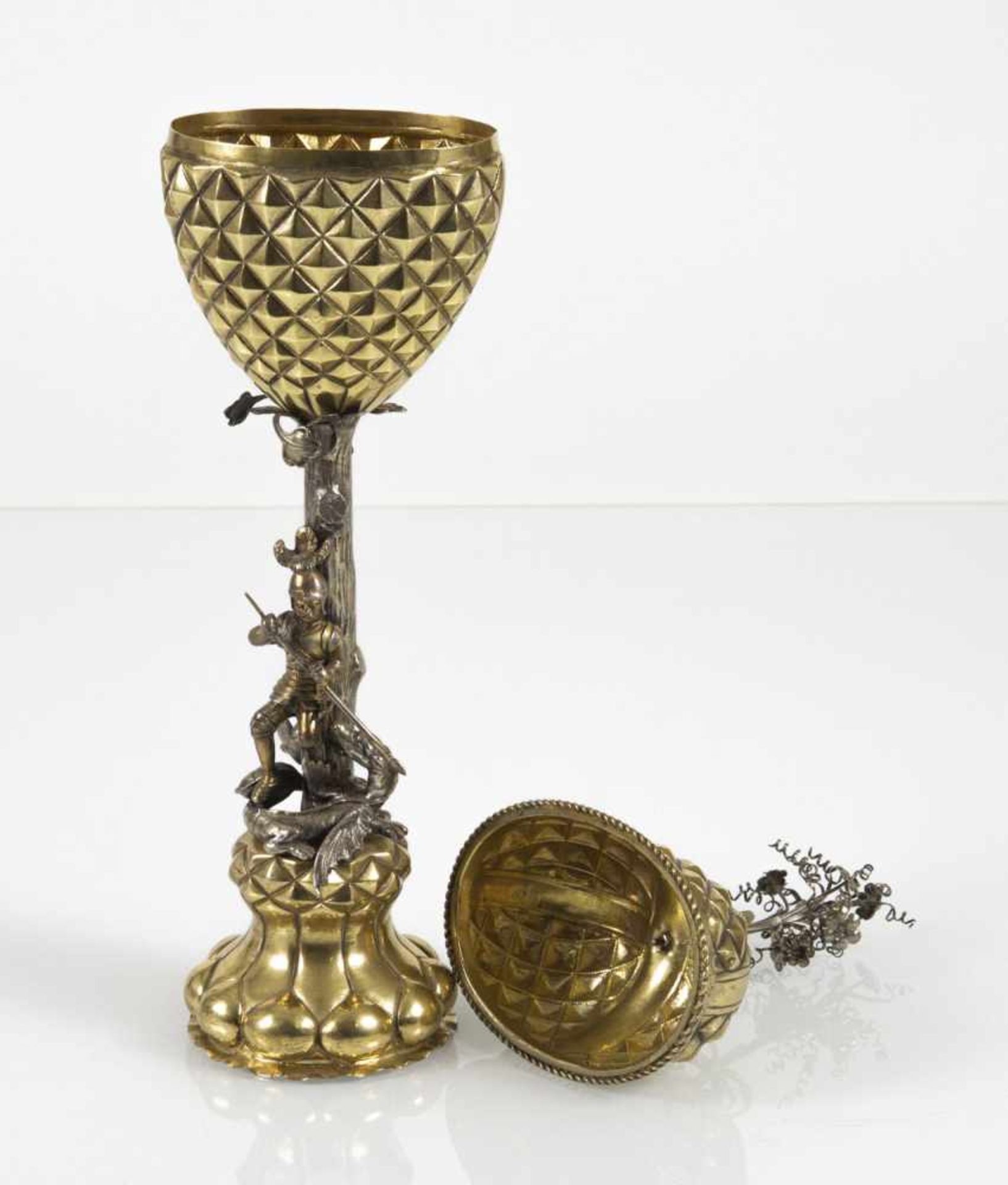 ANANASPOKAL, DEUTSCH, UM 1900, - Bild 6 aus 6