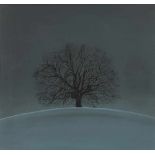 Arnold, Conrad DavidWeingarten, geboren 194174 x 79 cm,R."Nächtlicher Winterbaum", 1979