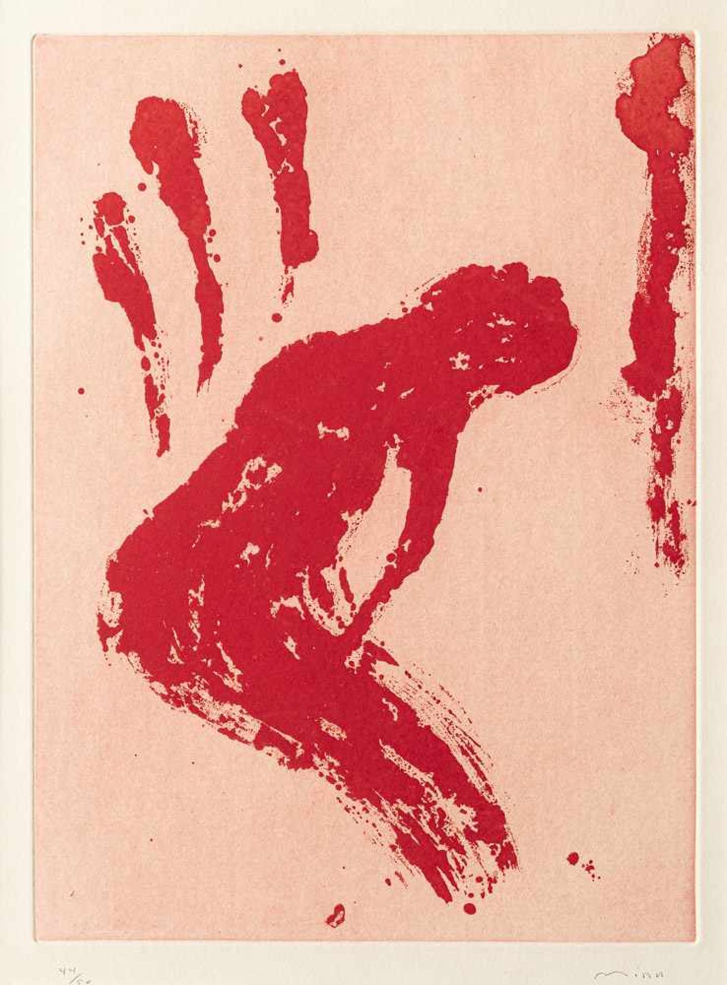 Mira, VictorZaragoza, 1949 - Herrsching am Amersee, 200332 x 23,5cm,R.2 Bl.: "Ziegel, V - Bild 2 aus 2