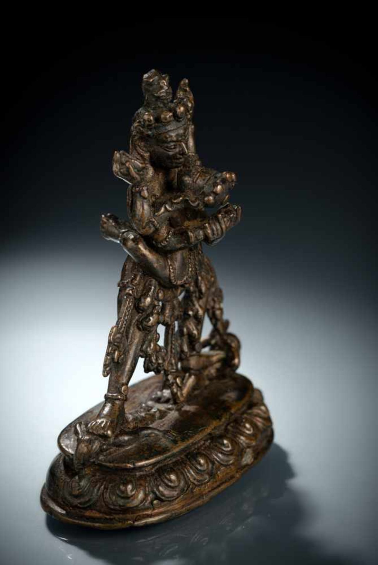 Bronze des Samvara - Bild 2 aus 4