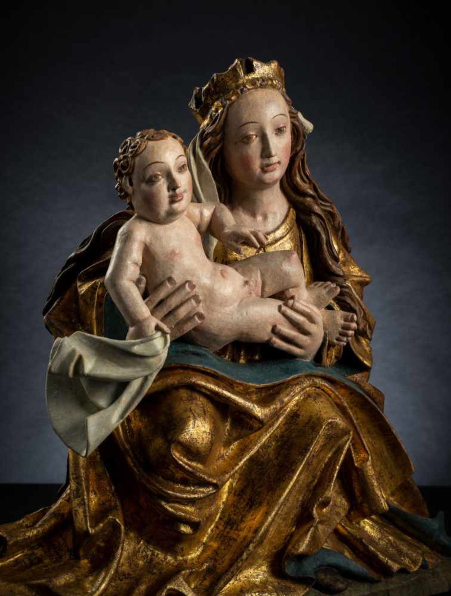 Thronende Madonna - Bild 4 aus 7