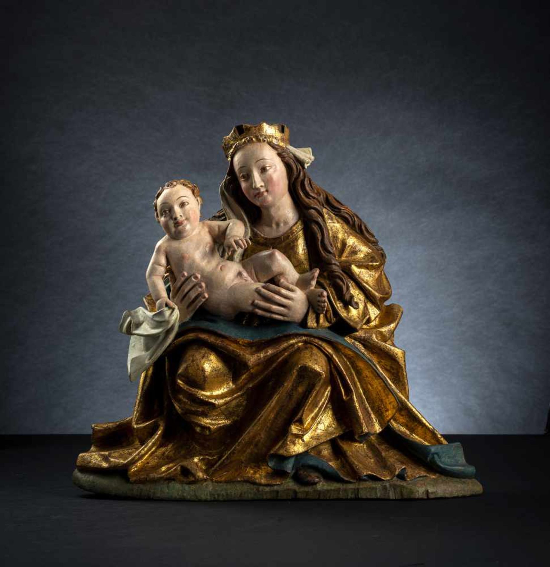 Thronende Madonna