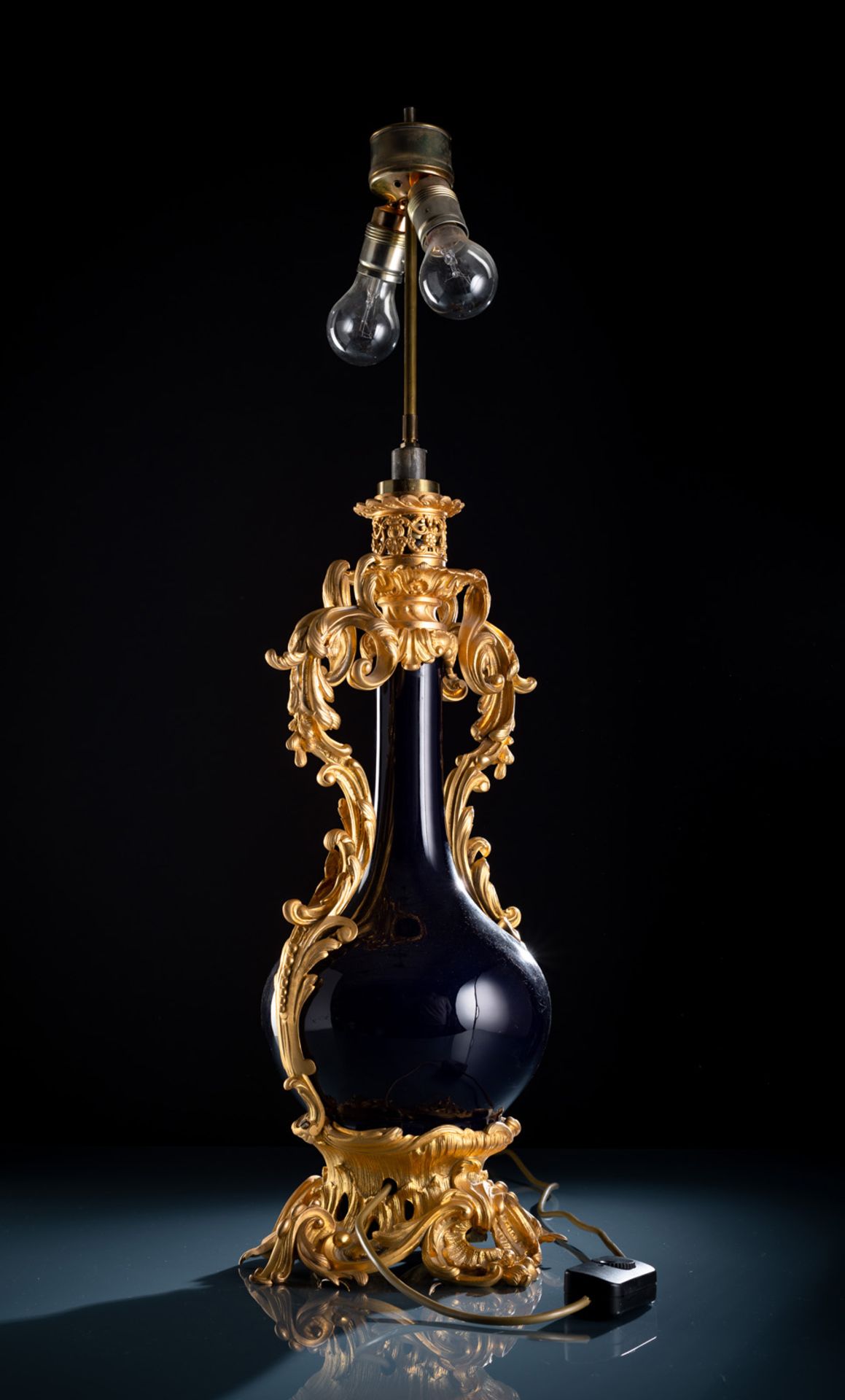 Dekorative Tischlampe im Louis-XV-Stil - Bild 3 aus 3