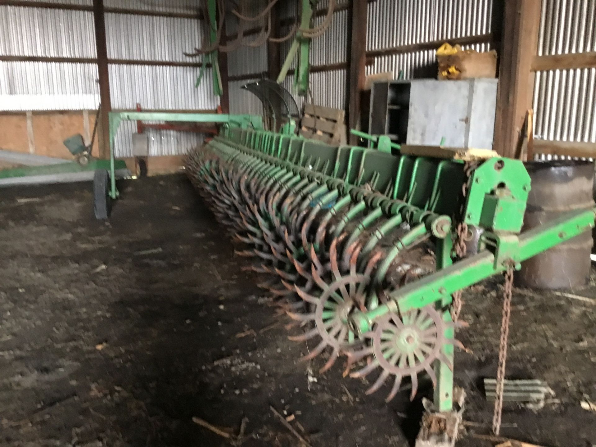 John Deere 20Ft. Rotary Hoe with Transport