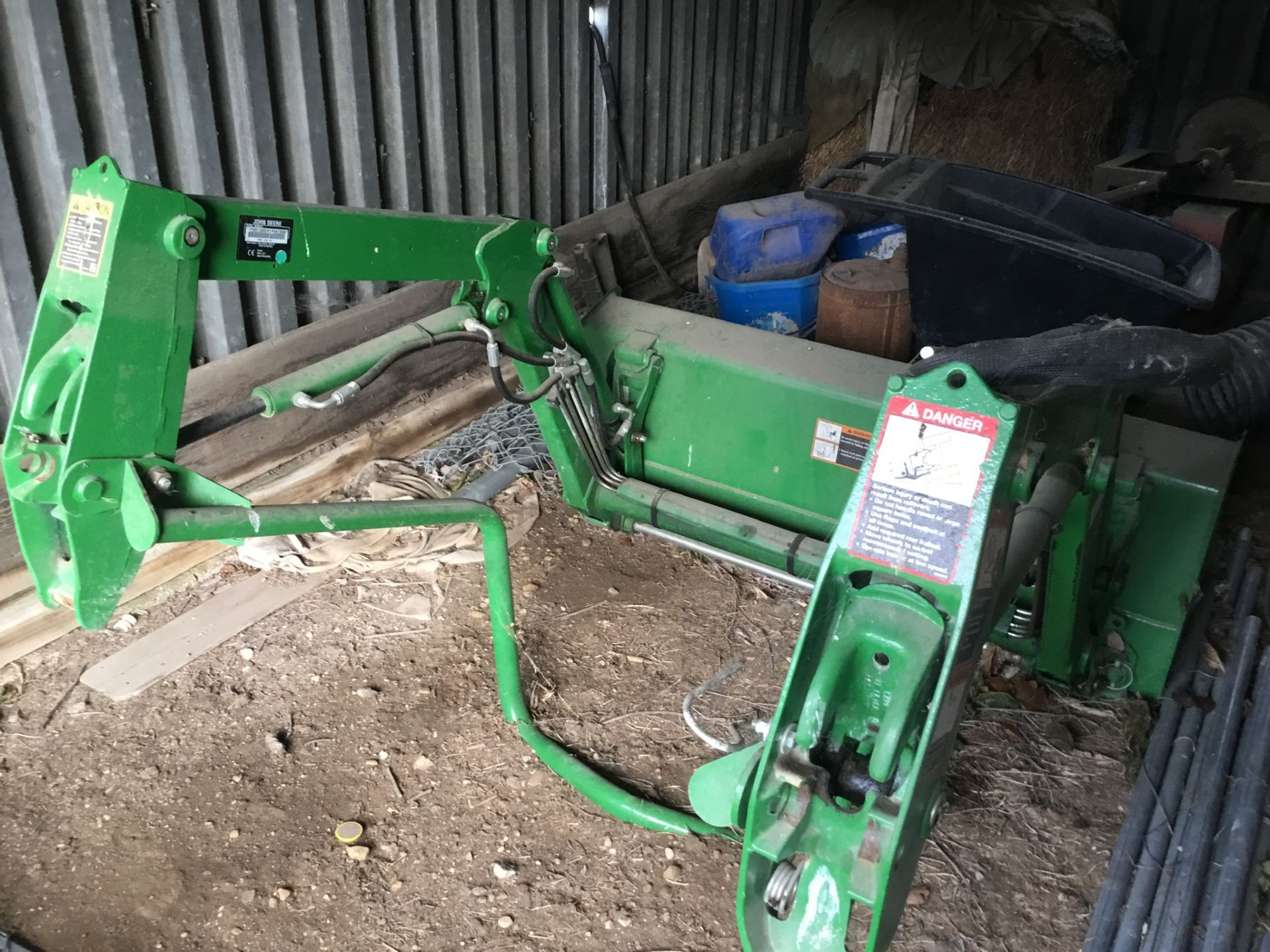 2014 John Deere 1025R MFWD, Hydrostatic, W/Loader, W/60" Mower Deck, Cat 1 Quick Hitch, Roll Bar, - Image 9 of 15