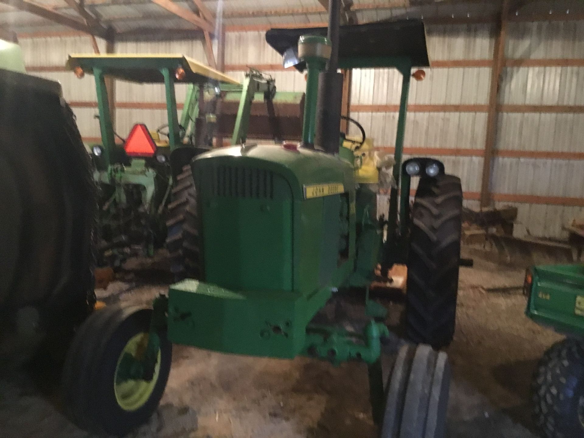1966 John Deere 3020 Gas, JD Wide Front, Synchro Range, Roll Bar & Canopy, Dual Hydraulic Remotes, - Image 12 of 13
