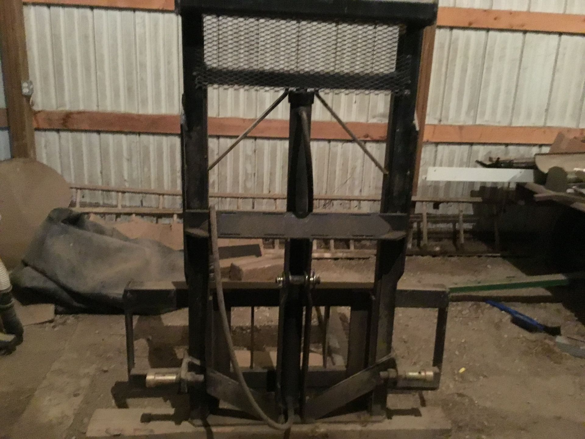 Woods Model 40 3Pt. Hitch Fork Lift 2 Stage, Serial #4560