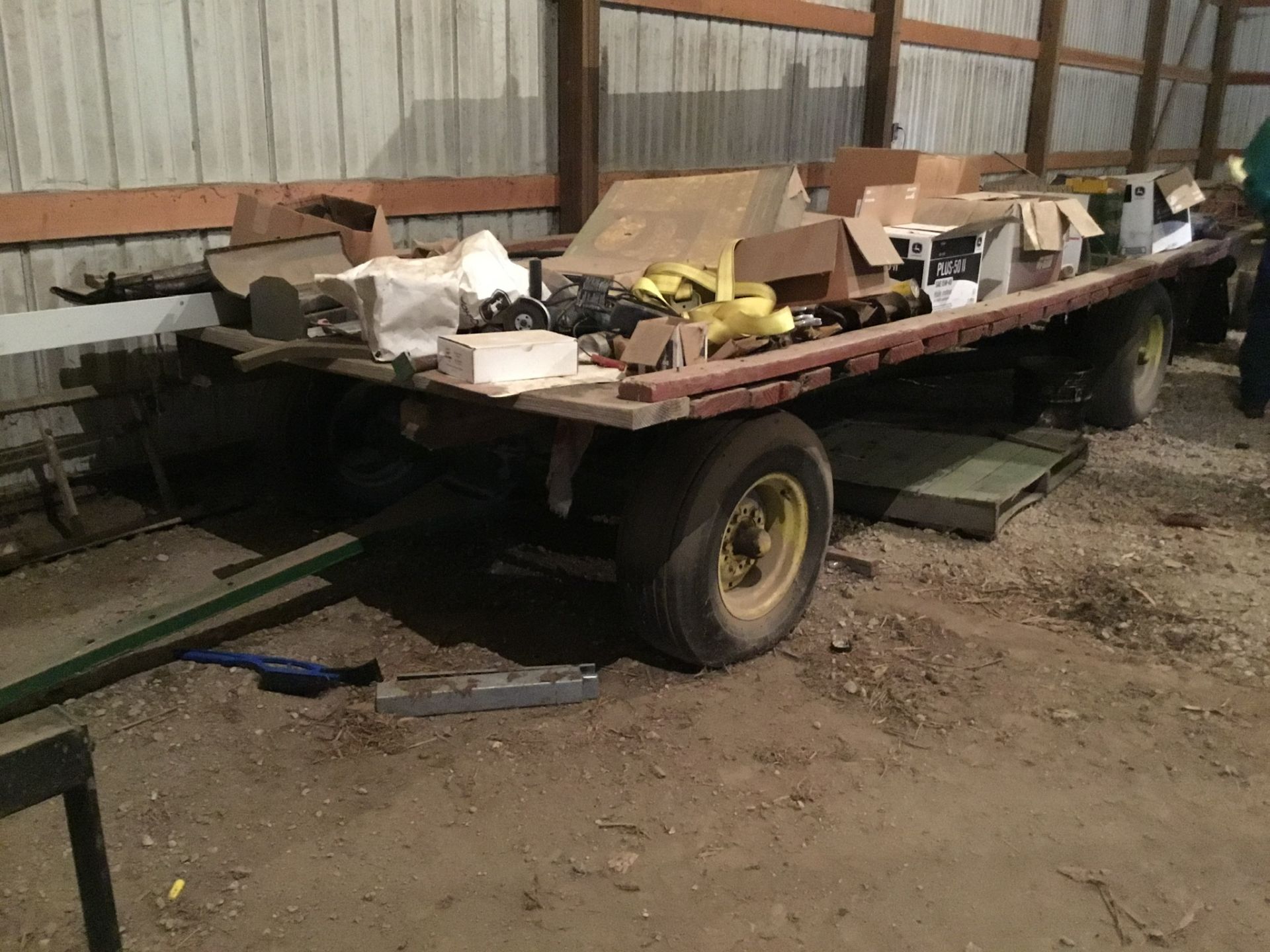 John Deere 963 Running Gear with 16Ft. Hay Rack Top W/Standards - Image 3 of 3