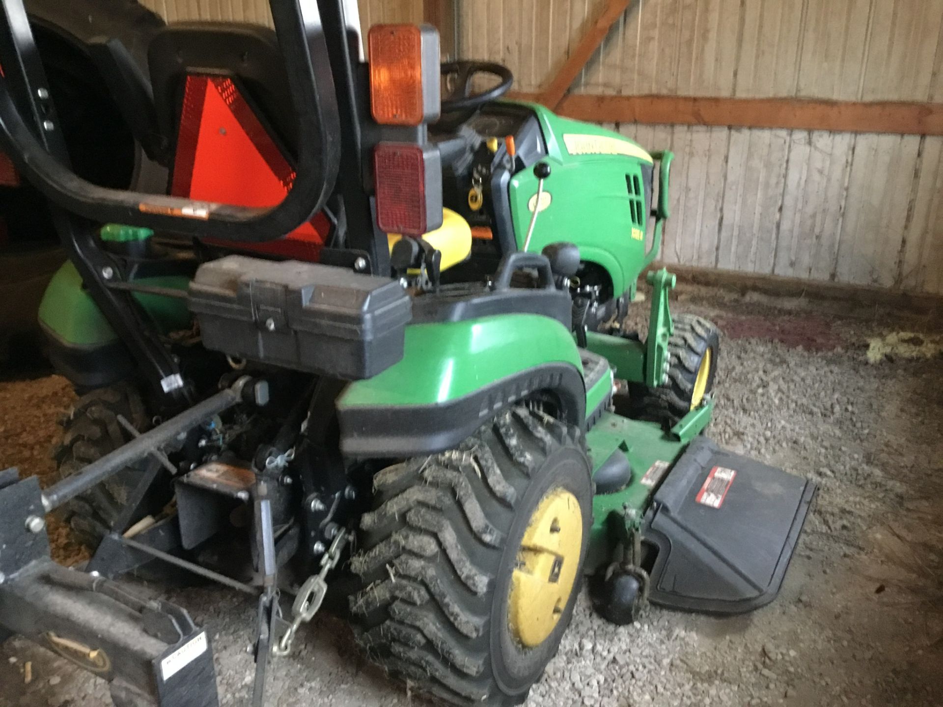 2014 John Deere 1025R MFWD, Hydrostatic, W/Loader, W/60" Mower Deck, Cat 1 Quick Hitch, Roll Bar, - Image 12 of 15