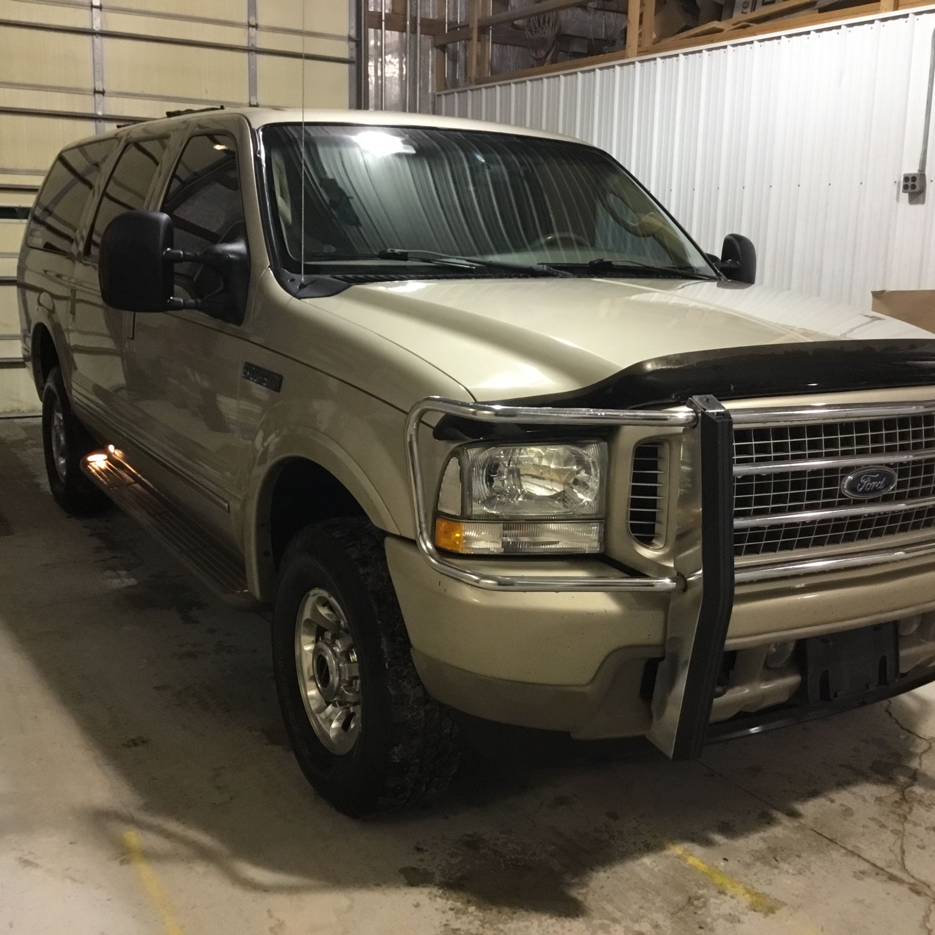 2004 Ford Excursion Limited, 6.0 Diesel, 4x4, 205,000 Miles, Vin 1C4NJPBB2HD103824, Tan, Good - Image 11 of 12