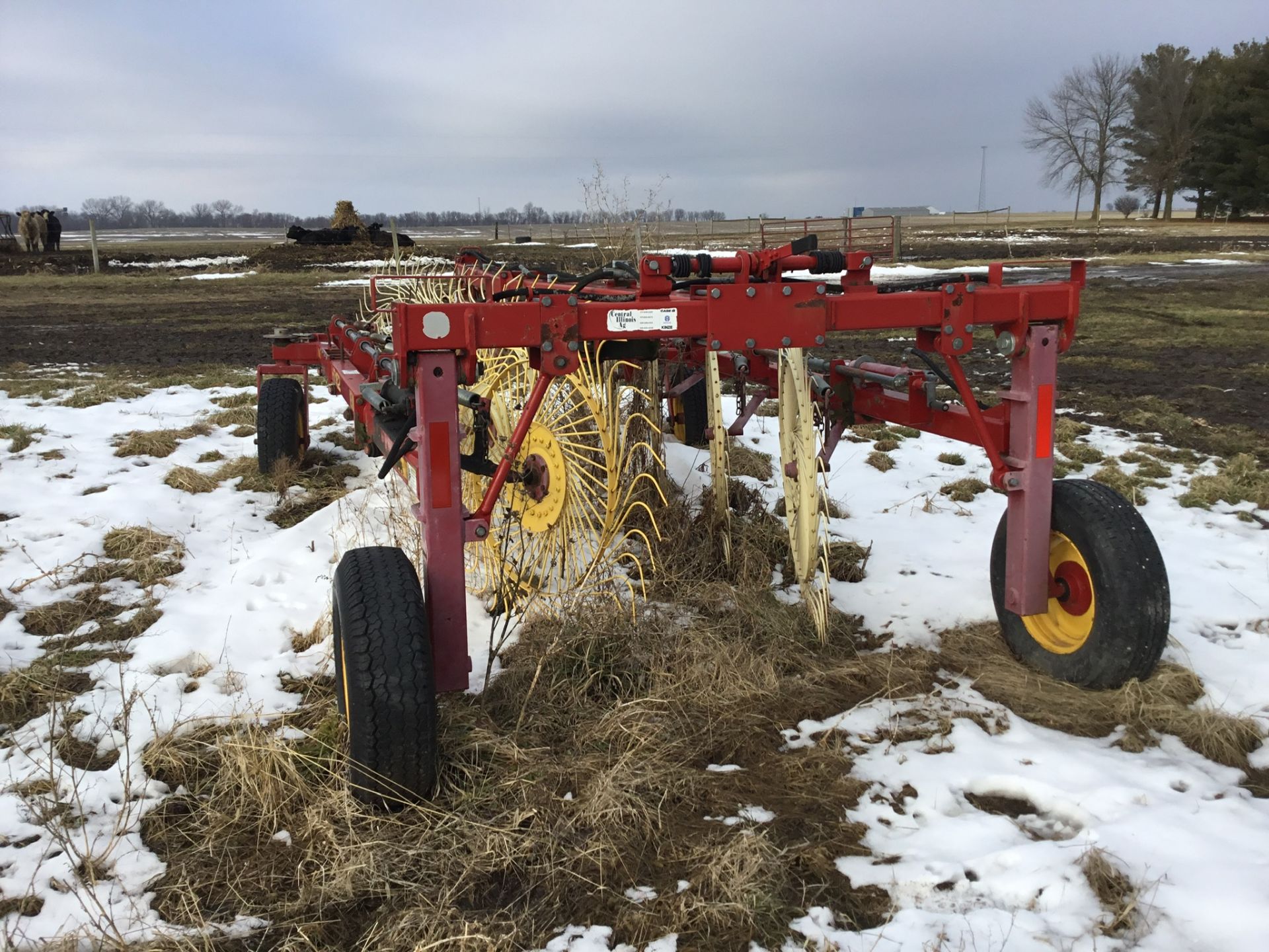 New Holland HT 152 10 Wheel Rake, Hydraulic Lift - Image 3 of 6