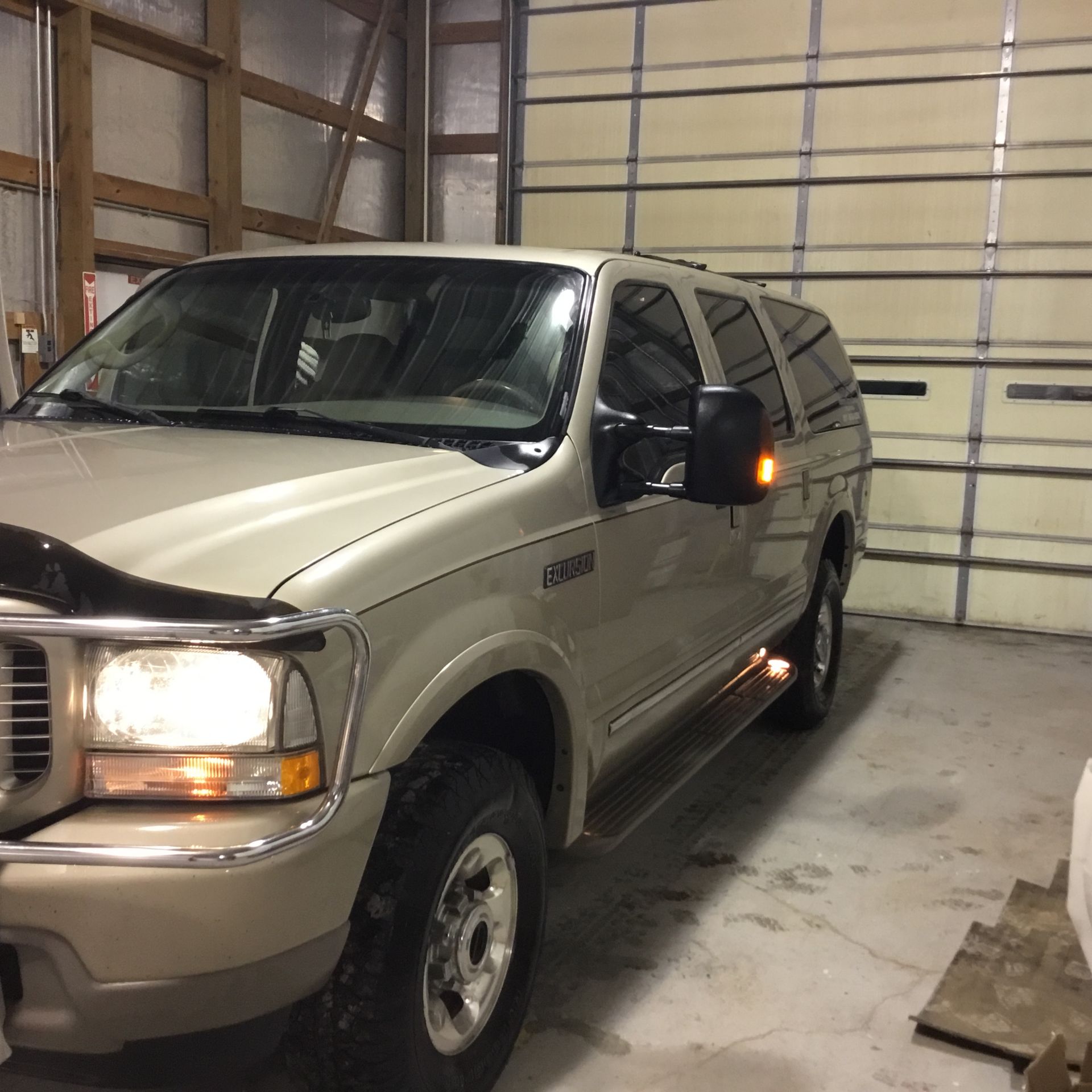 2004 Ford Excursion Limited, 6.0 Diesel, 4x4, 205,000 Miles, Vin 1C4NJPBB2HD103824, Tan, Good - Image 8 of 12