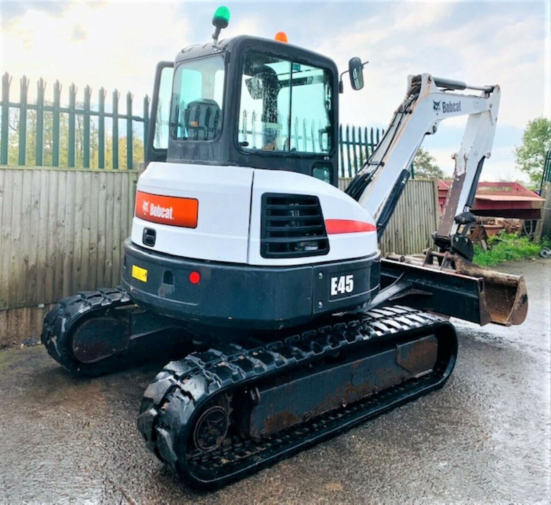 Bobcat E45 Excavator - Image 4 of 12