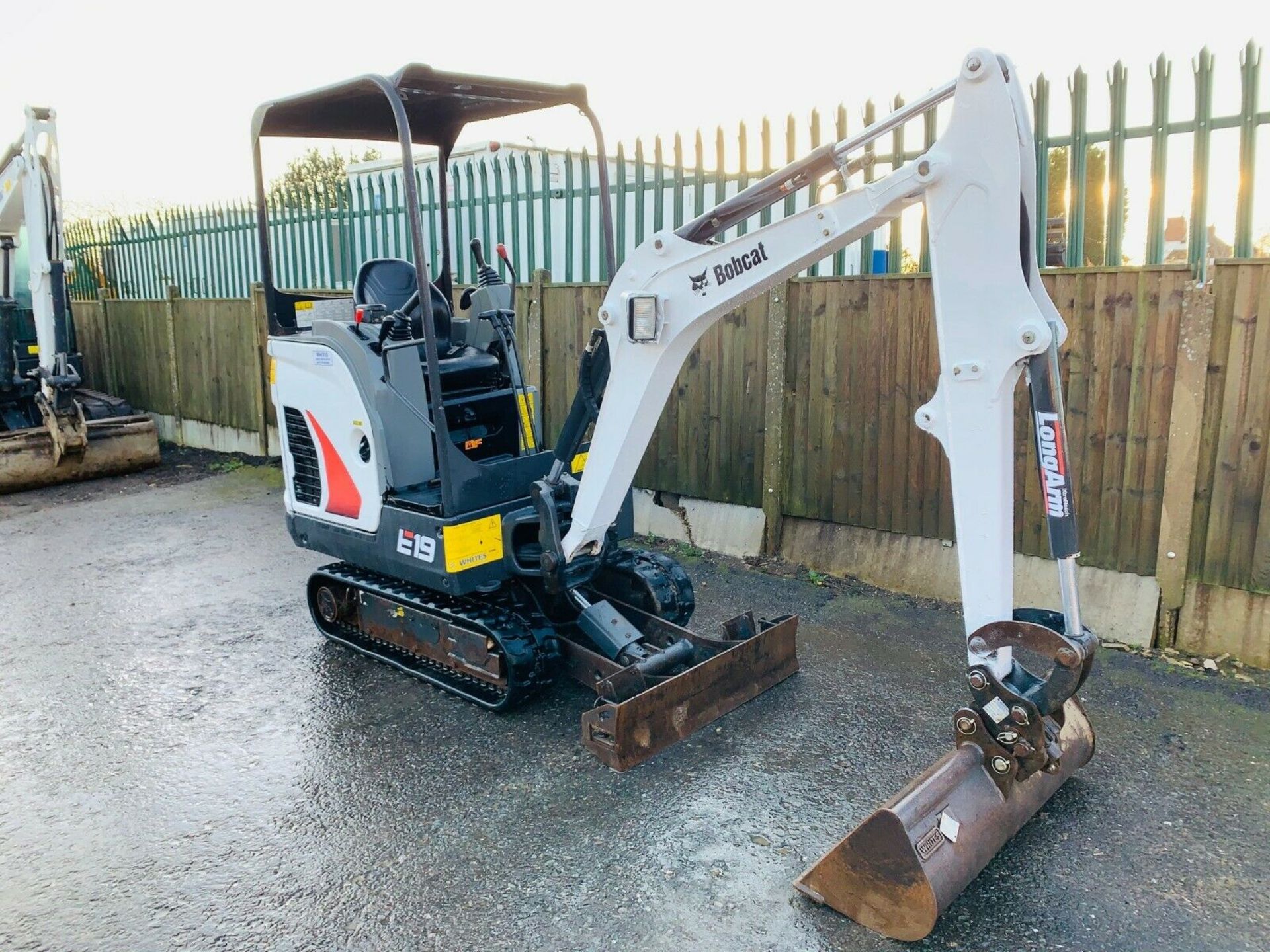 Bobcat E19 Excavator Canopy - Image 2 of 12