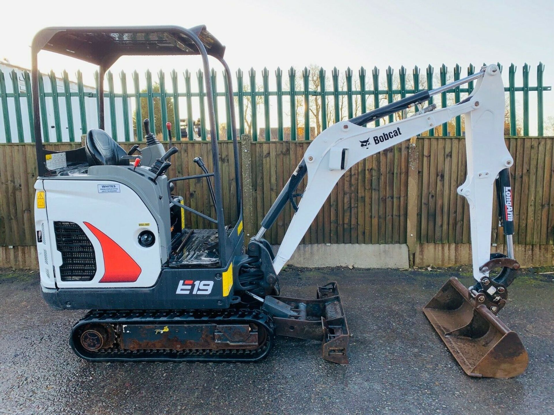 Bobcat E19 Excavator Canopy