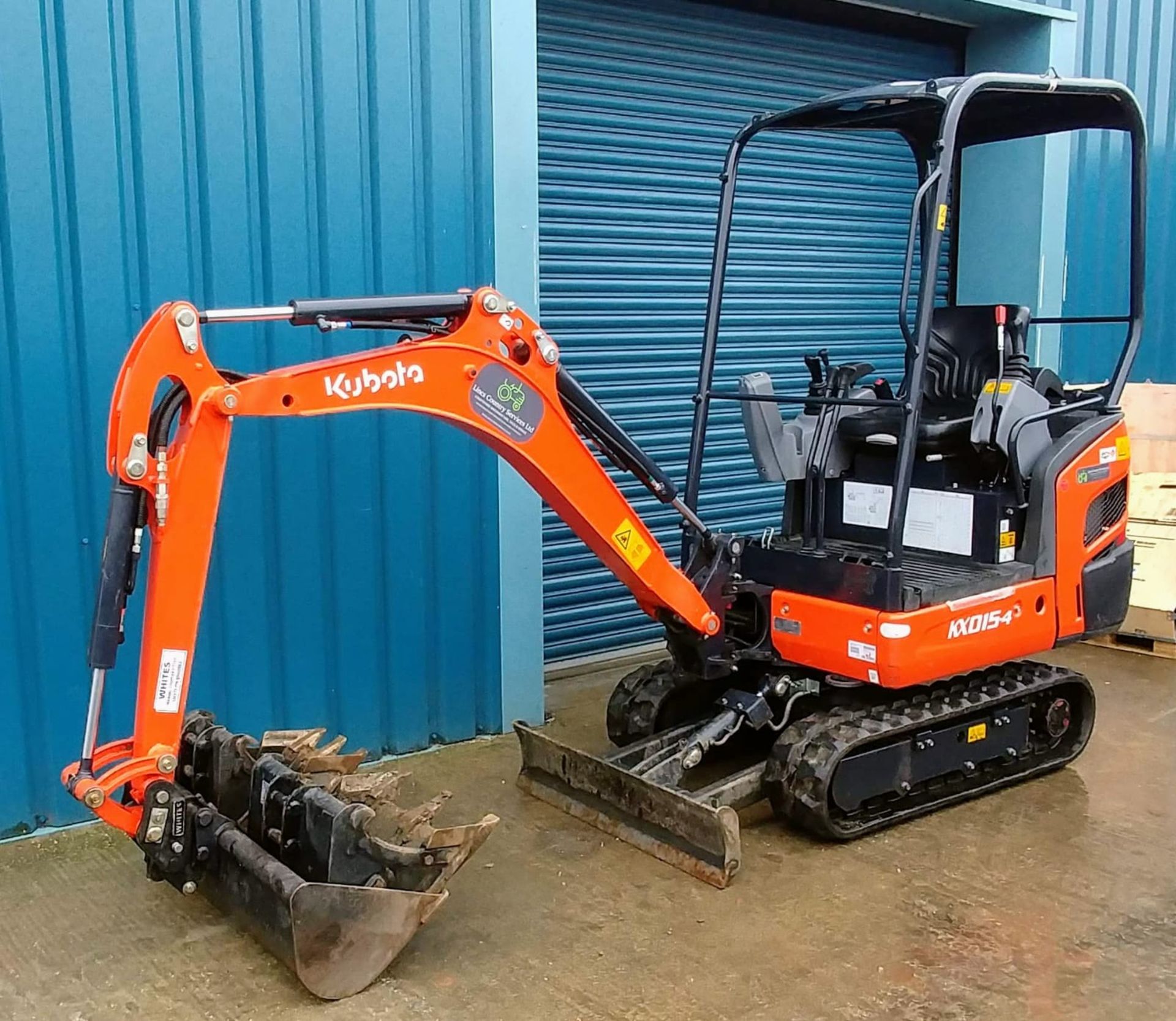 Kubota KX015-4 Digger Excavator - Image 4 of 9