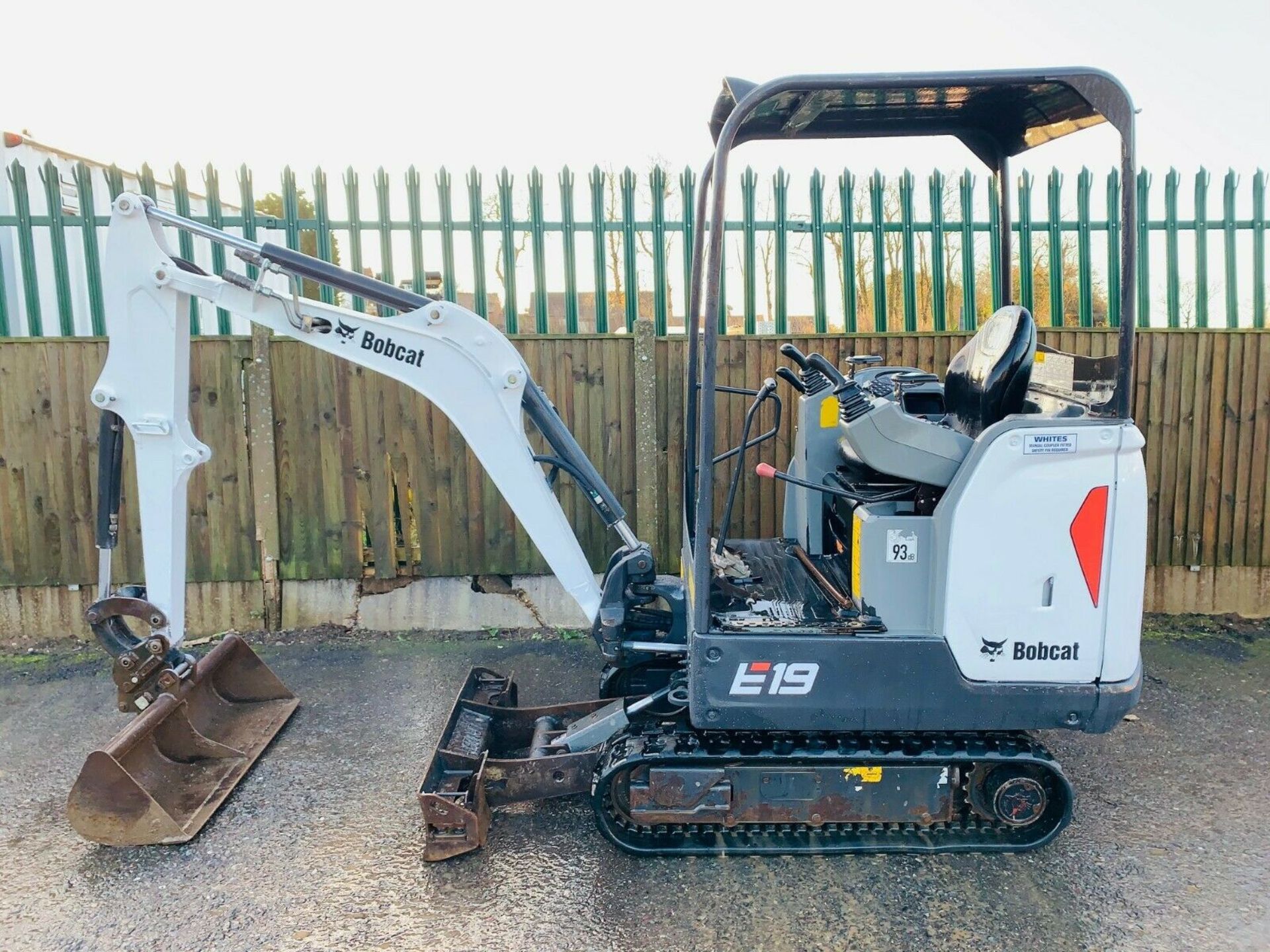 Bobcat E19 Excavator Canopy - Image 11 of 12