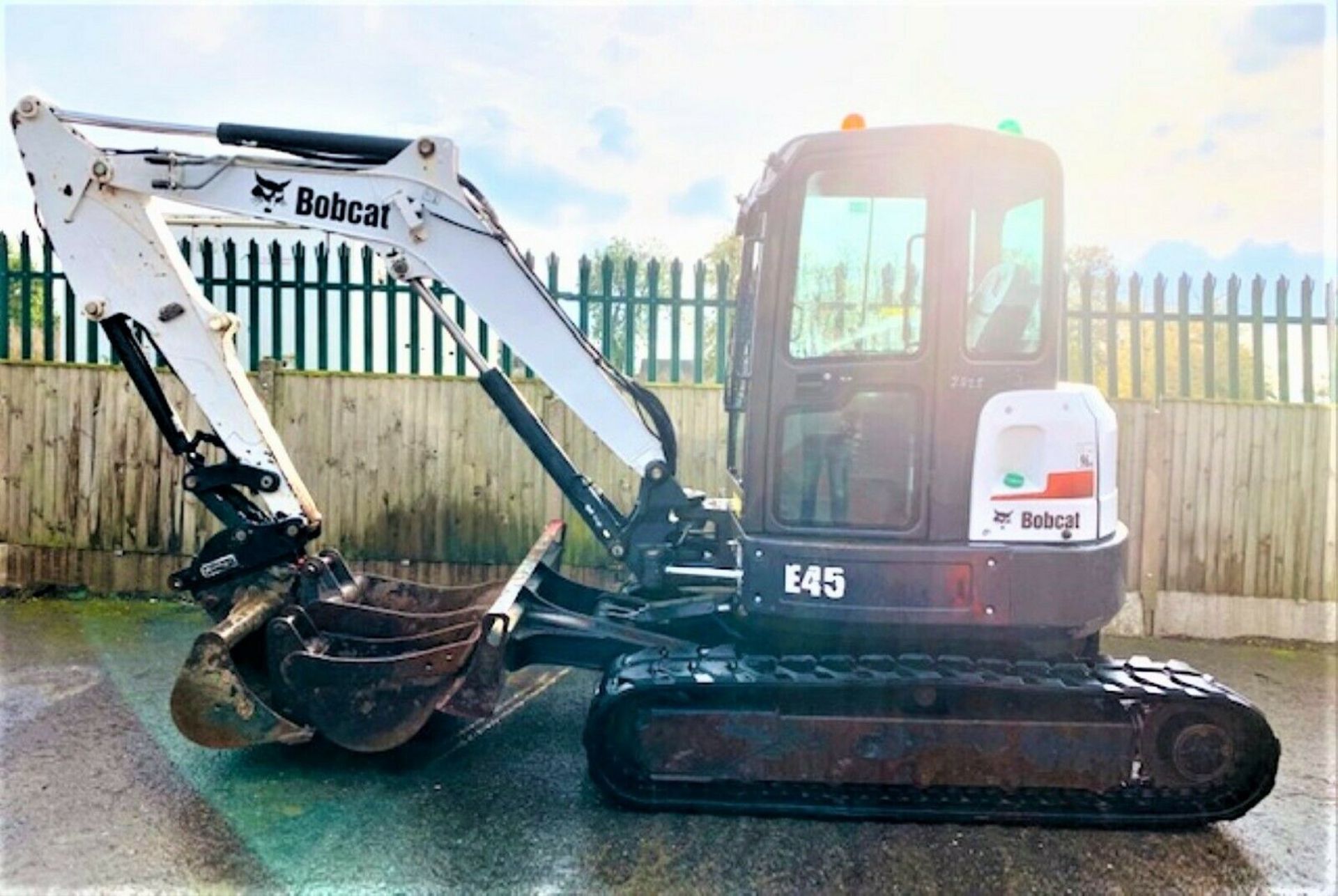 Bobcat E45 Excavator - Image 11 of 12