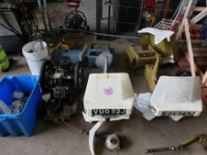 2 x Matchless C3 Moped's