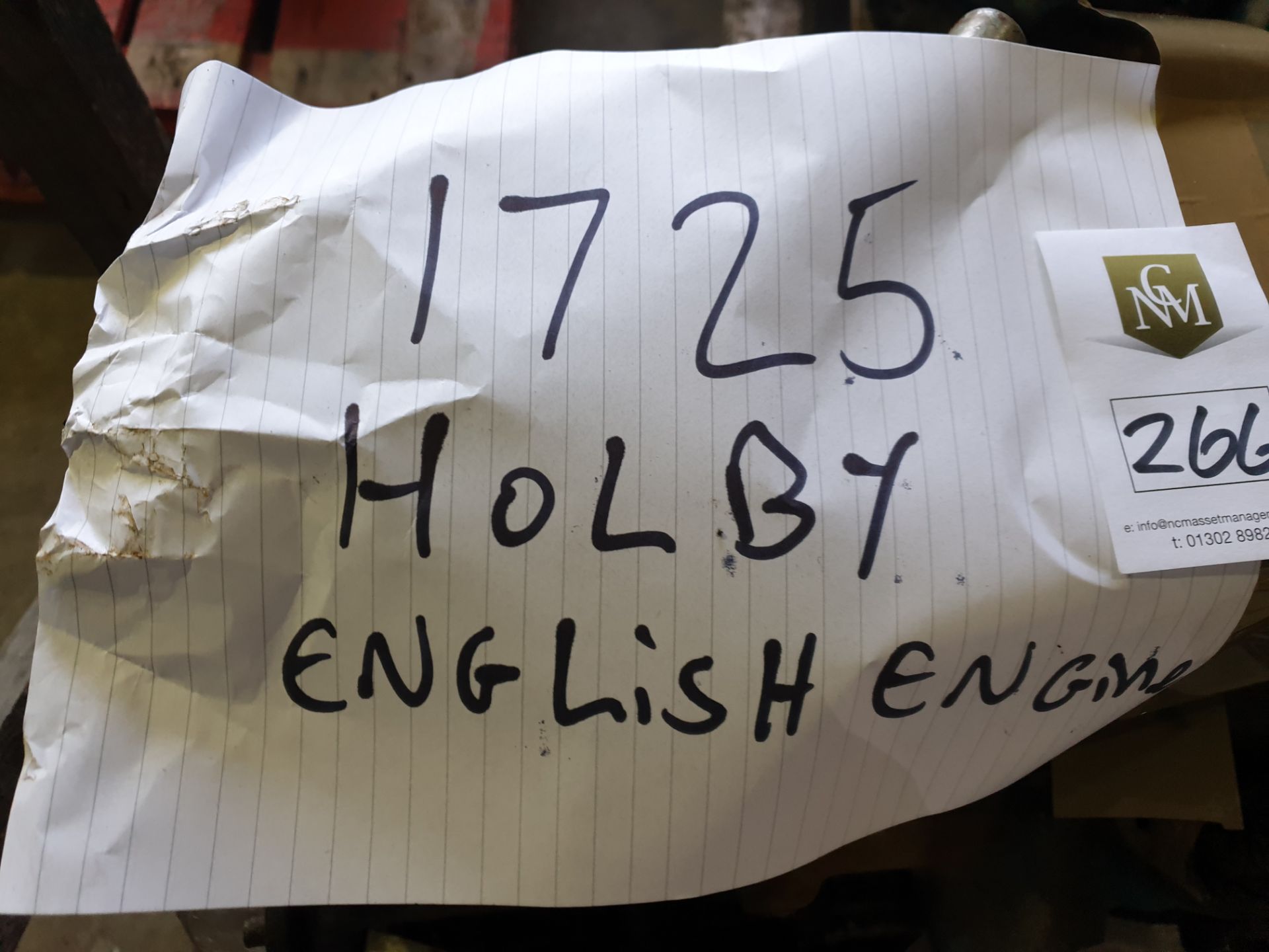 1725 Holby English Engine - Image 2 of 3