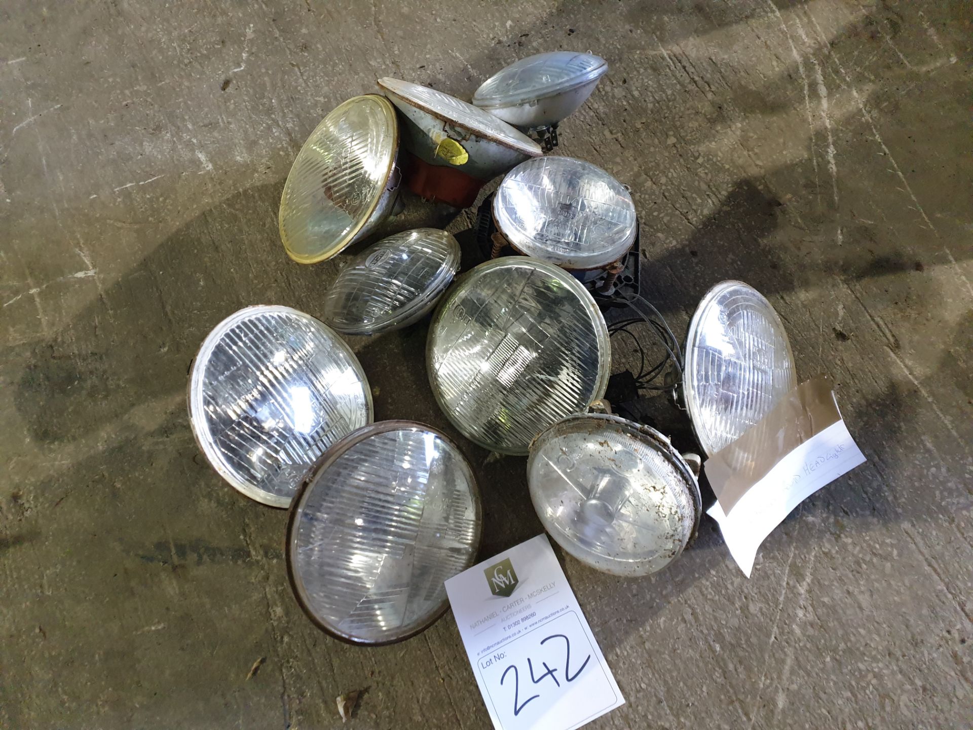 Various Round Headlamps