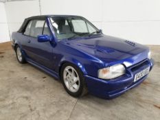 1989 Ford Escort Cabriolet with RS Turbo Engine