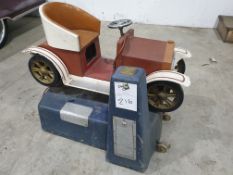 Childs Toy Car - Coin operated