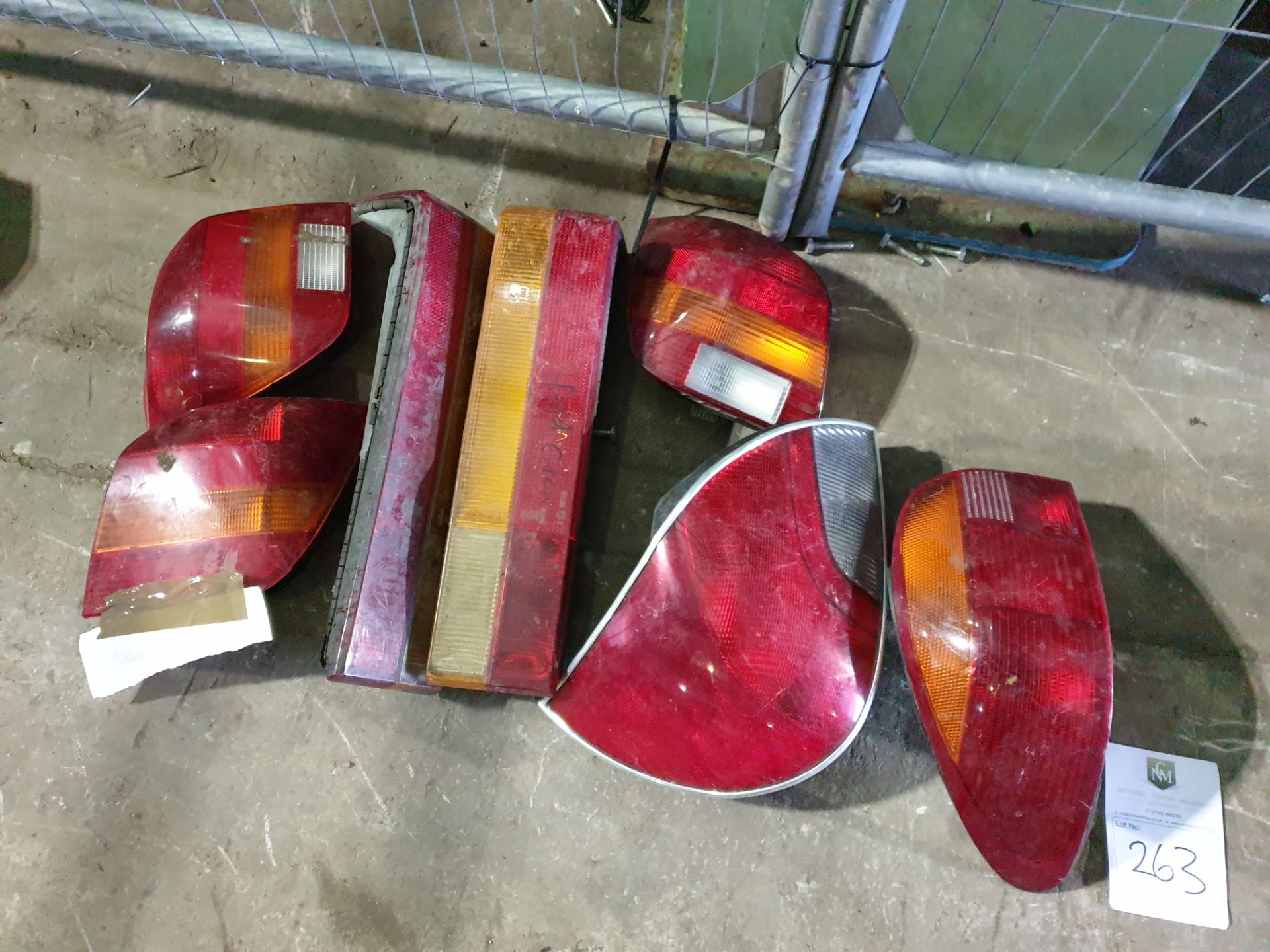 Assorted rear Lights