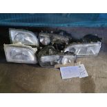 Assorted Ford Head lights