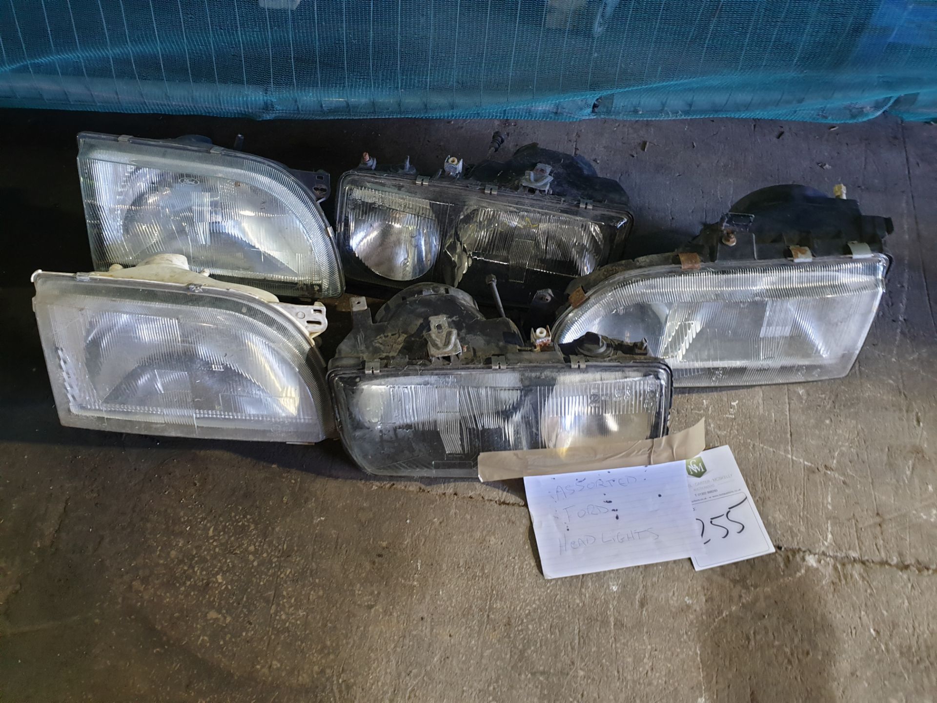 Assorted Ford Head lights