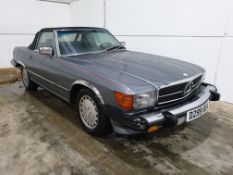 1987 MERCEDES 560SL AUTO CONVERTIBLE