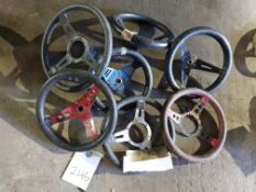 7 x steering wheels