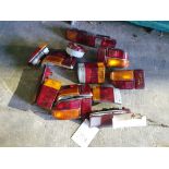 Various rear lights