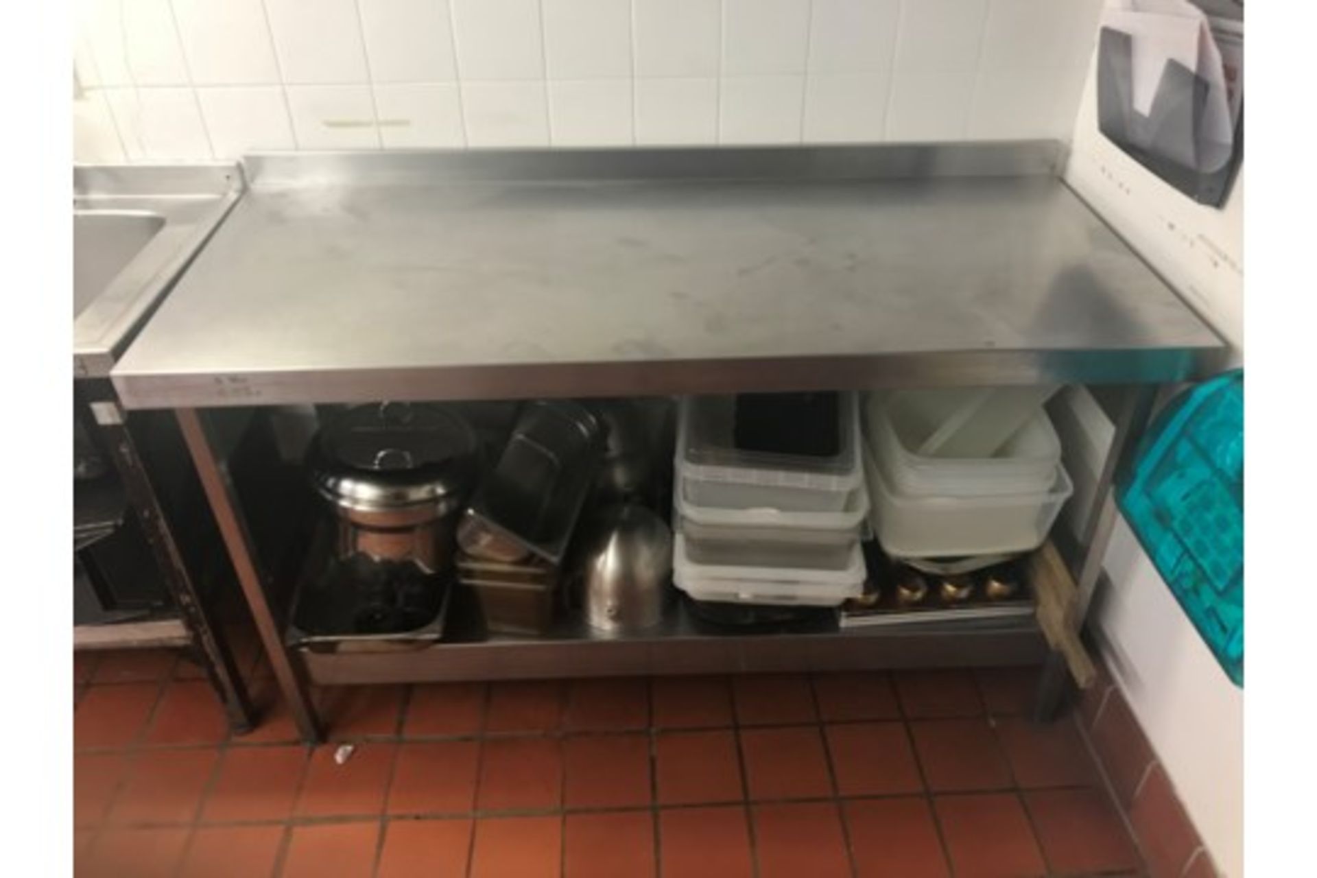 Stainless Steel Prep Table