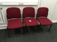 3 x visitor's chairs