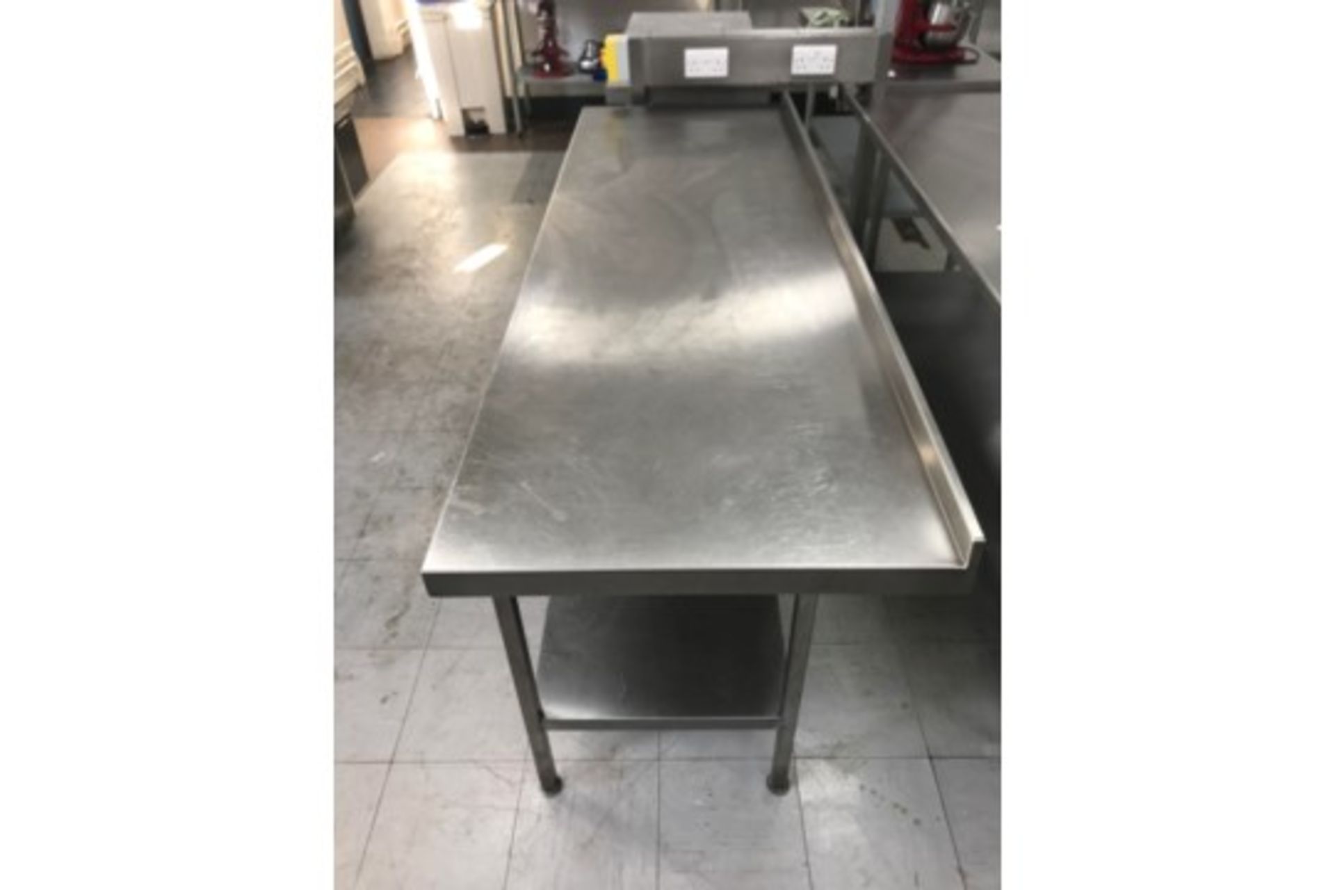 Bartlett Stainless Steel Table - Image 2 of 3