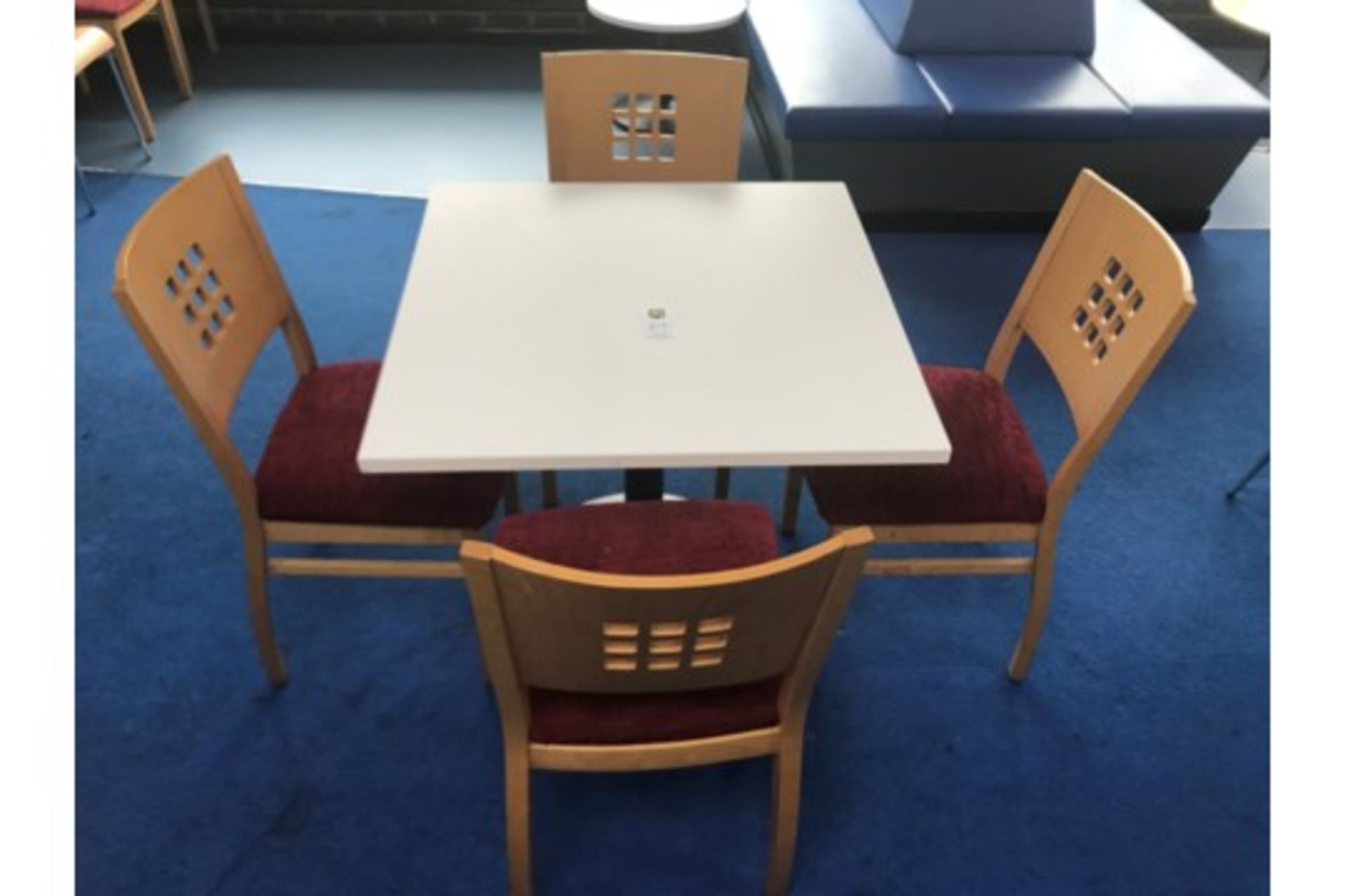 Cafe Table With 4 Chairs